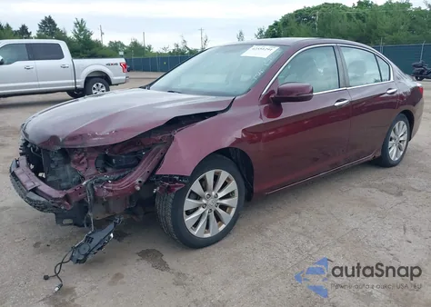 2014 Honda Accord Ex из США, поврежденный, VIN 1HGCR2F7XEA001596